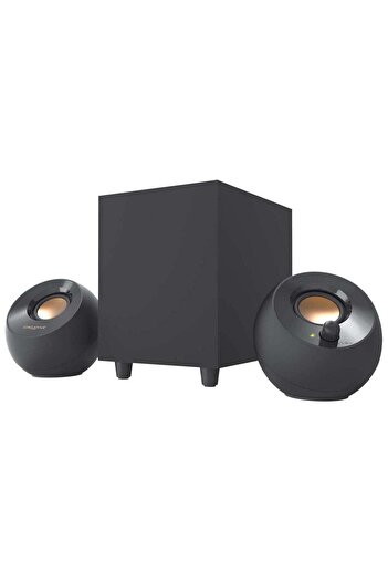 CREATIVE Pebble Plus 2.1 USB-Powered Desktop Speakers With Down-Firing Subwoofer And Far-Field Drive