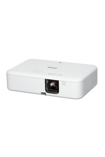 EPSON Videoproiector CO-FH02, Full HD (1920 x 1080), HDMI, 3000 lumeni, Android TV, Difuzor 5W (Alb)