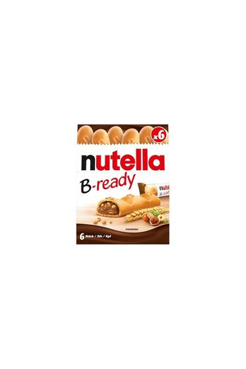 Nutella B Ready, 6 Pieces - 132 gm