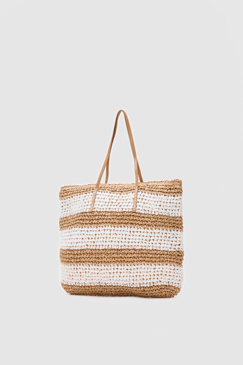 GUONN Libra Straw Hand and Shoulder Bag