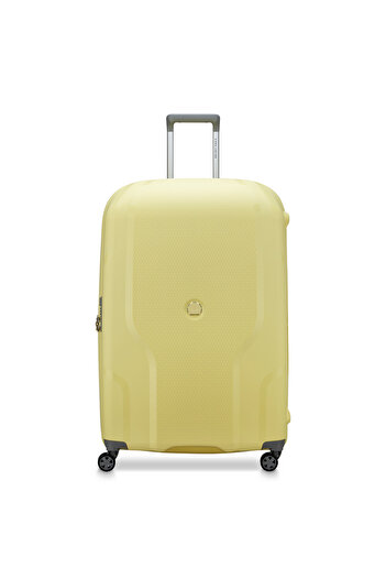 Delsey Clavel 83 cm 4 Double-Wheeled Luggage Trolley (Recycled Material) - Pale Yellow