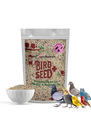 Egardenkart Small Bird Food for Budgies - 1 Kg, Bird Seed for Small Birds and Wild Birds | Bird Fe