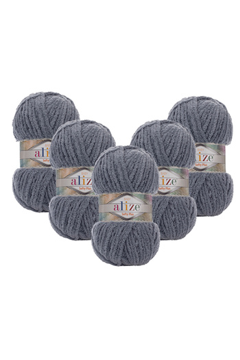 Alize 5 Pieces Softy Plus 5X100 Gr. 87