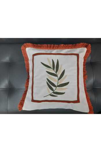 Vinezza Home Collection 2-Piece Leaf Patterned Throw Pillow Cover