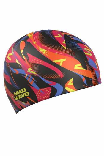Mad Wave Adult Silicone Bonnet Flame, One Size, Mu