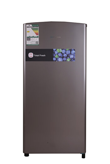 general goldin 150 Lt 5.3 CuFt Single Ooor Refrigerator, Energy Saving, Premium Grey,51x51x107cm