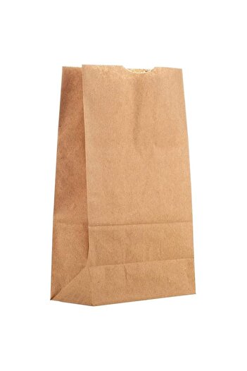 Generic Set Of 100,Brown Kraft Paper Bags Store, Extra Small Brown 3 1/2" X 2 6 1/2 Party Favors, Lunch Bag