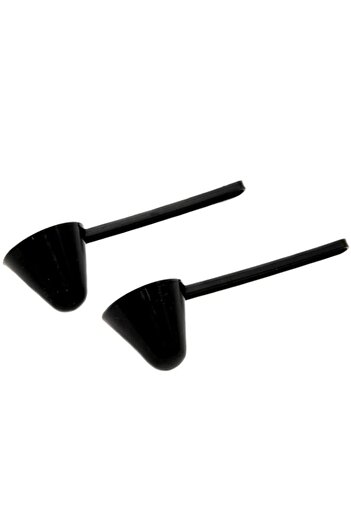 Generic Chef Craft Coffee Scoop, Black, 2-Pack