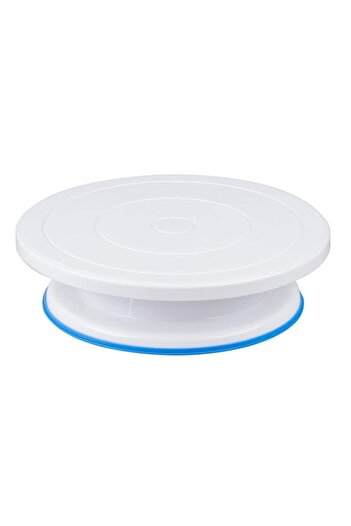 Generic Cake Stand Turntable Rotating 11 Inch Cake Rotary Decorating Supplies Baking Tool with Non-Slip Bas