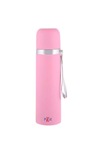 Generic Pixie Thermo Flask, Pink, 500 ml, Stainless Steel