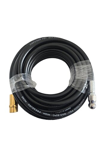 HAWIRE Furtun pentru curatarea tevilor de canalizare, Lungime 20m, Compatibil cu aparatele Karcher K2-K7