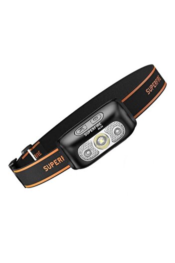 Supfire Superfire HL05-D LED Headlamp, Red Light, 110lm, 35m, 500mAh, USB Charging