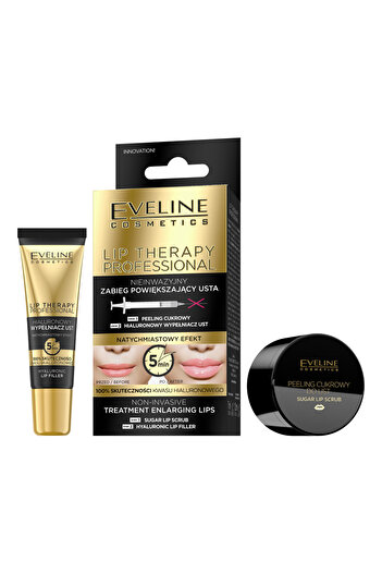 Eveline Eveline Lip Verabee 2 in 1 Sugar Scrub and Lip Plumping Filler 12ml