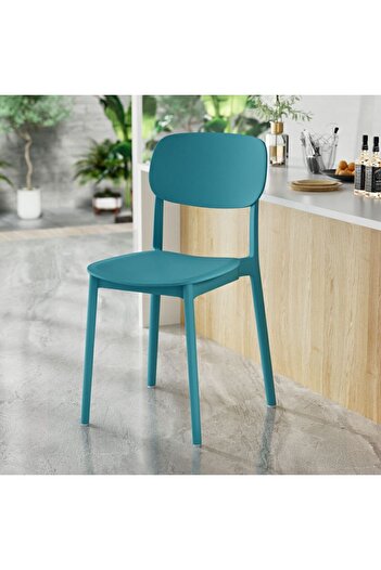 Kardett Scaun pentru birou, sala de asteptare, cafenea, restaurant, albastru, polipropilena