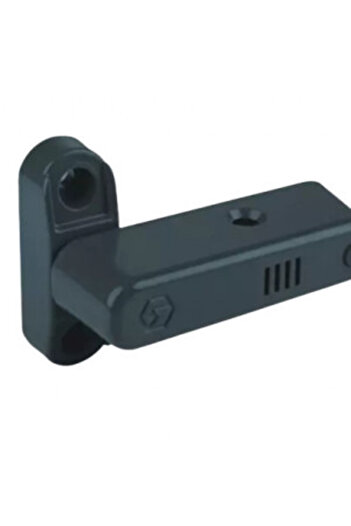 OEM System with lock and alarm for windows or doors, anthracite gray