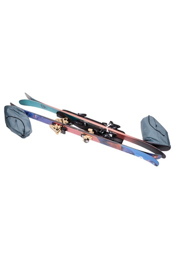 Thule Τσάντα σκι RoundTrip Double Ski Roller 175cm, μαύρη, 2024