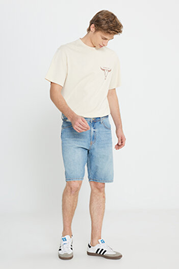 WRANGLER Men's Blue Shorts - Texas