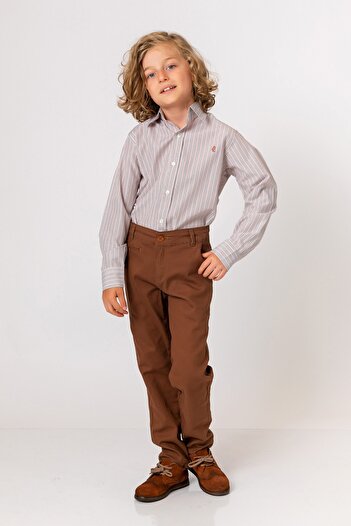 incity Boy's Hazelnut Pants