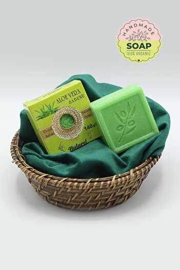 Salkım Natural Aloe Vera Soap Handmade 140 Gr