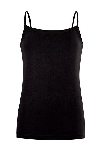 Şahin Women's Black Rope Strap Lycra Athlete