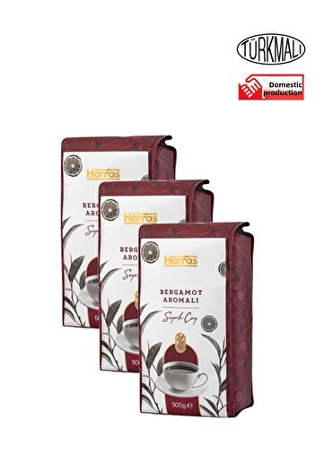 Harras Black Tea with Bergamot Search 500grx3 Pack