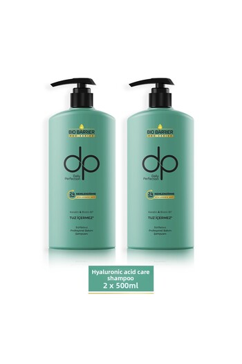 dp Daily Perfection Bio Barrier Shampoo - 24 Hour Moisturization, 2 Pieces 500 ml