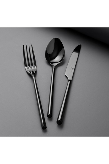 Jumbo 5100 Quartz Titanium Black 84 Pieces 12 Person Çkb Set