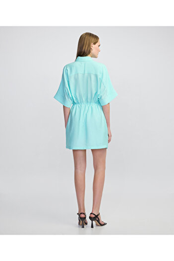 İpekyol Waist Tied Shirt Dress