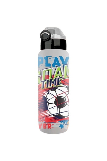 Noki Kids Water Bottle with Touch Strap 550 ml Black
