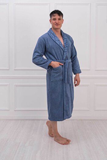 Denia Home Textile |   Ferra |   100% Cotton Women / Men Unisex Premium Single Bathrobe
