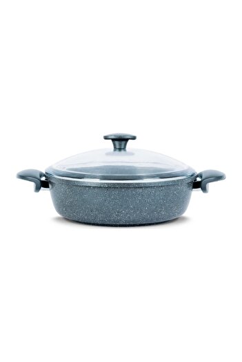ThermoAD Love 26 Cm Karnıyarık Tenceresi - Gri