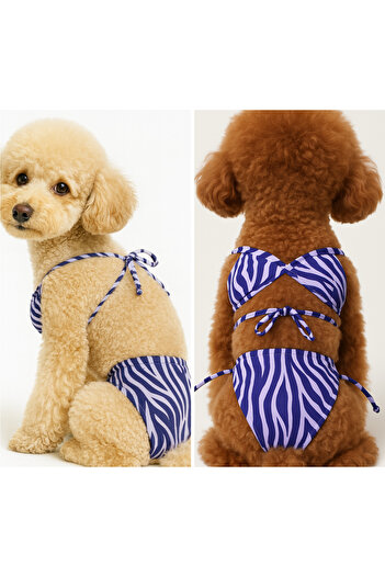 Buddy Store Cat & Dog Outfit Dresses Bikini - Lilac Color Bikini