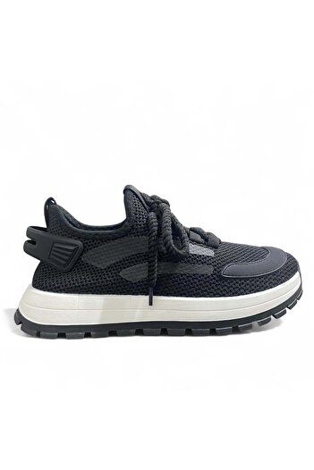 GAMELU Men's Nepal 25 Ym Casual Shoes - Black-White - 43