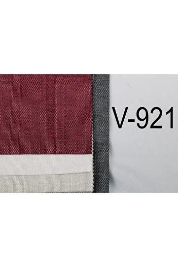 MebelPort Curtain Linen Phone Curtain 1/3 Intencial Stitching Single Wing for Cornish (30 Colors Selection)