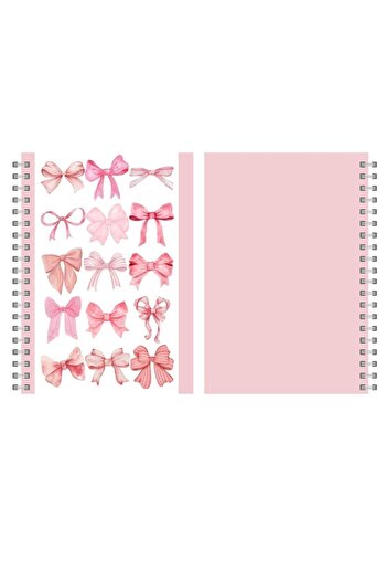 Panda Notebook - 160 Sheets Lined School Notebook with Spiral
