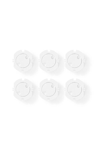 Babyjem Praktická zásuvka Protect White (6 kusů)