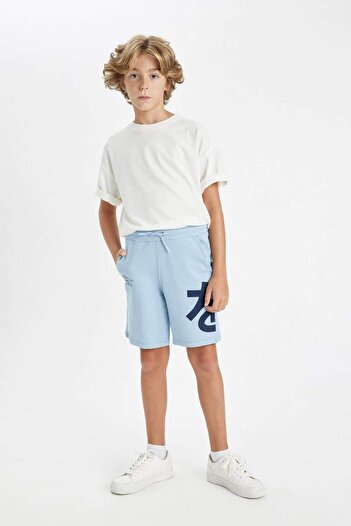 DeFacto Boy's Printed Shorts - D2426A824HS
