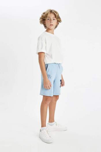 DeFacto Boy's Printed Shorts - D2426A824HS