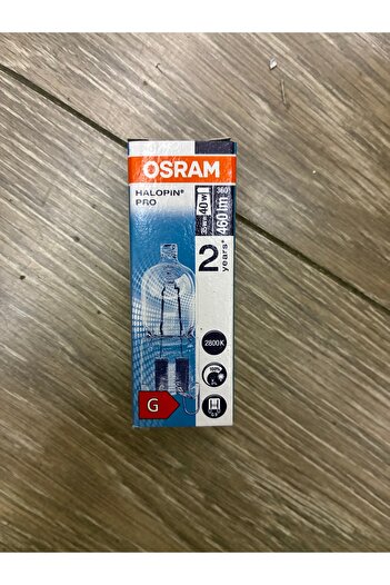 Osram FIRIN ASPİRATÖR DAVLUMBAZ FIRIN Lambası G9 Günışığı 40w Şeffaf 66740