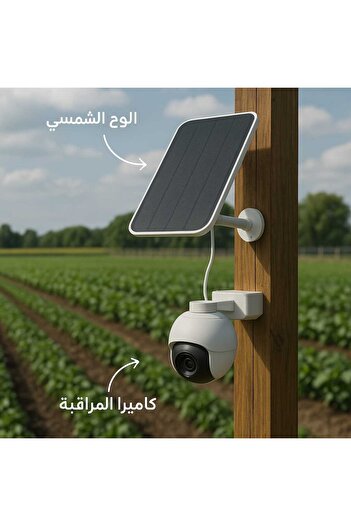 EZVIZ Solar Powered Cameras with SIM Card - 360 Degree Rotation