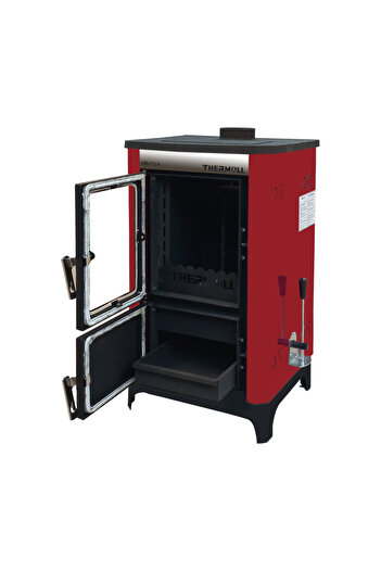 THERMALL T-25 Mşk Mini Şömineli Kalorifer Kazanı (25.000 Kcal/h - 29 Kw)(nakliye Dahil)