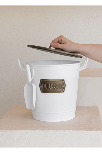 The Mia . The Mia Detergent Storage Container White