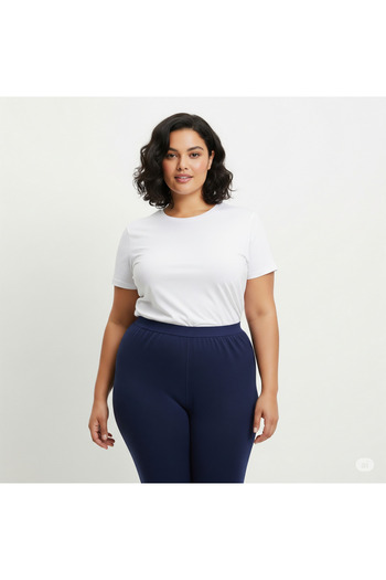Isıl Termal |   Large Size Unisex Thermal Winter Jumbo Battal Size Leggings Dark Blue