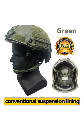 Choice L 52-60CM Green FAST tactical helmet Kevlar high-quality fast tactical helmet FAST Wendy suspended f