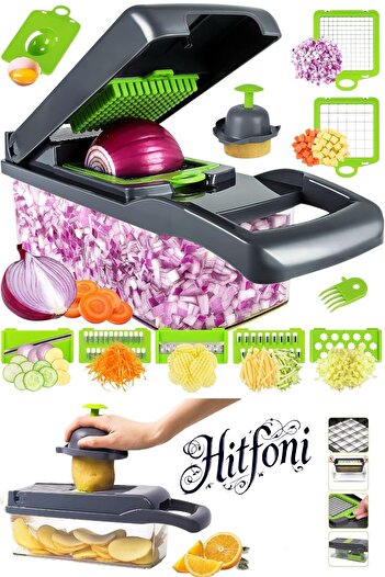 Hitfoni قطاعة خضروات متعددة الوظائف، قطاعة مبشرة