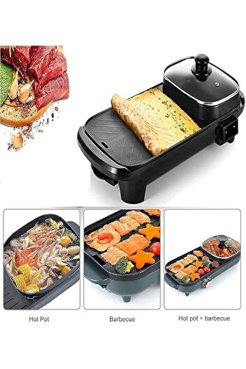 Generic Multifunctional Electric Frying Pan Non Stick Electric Griddle with Adjustable Temperature Control f