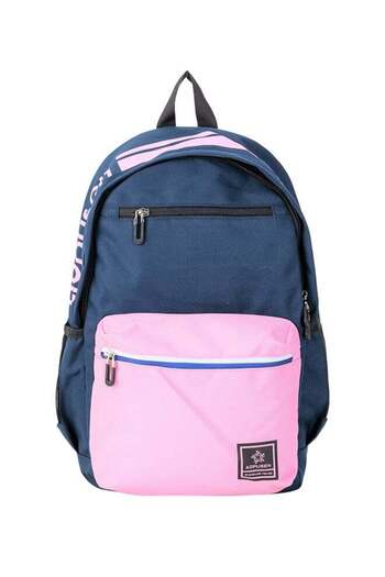Generic Kids School Backpack Deep Blue/Pink