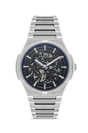 Momentus Tm390S-11Ss Men's Watch 41 mm Case Diameter, Stainless Steel Band, Sapphire Glass