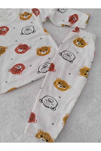 Store Yavru Ayıcık Unisex Bebek Pijama Takımı Gecelik