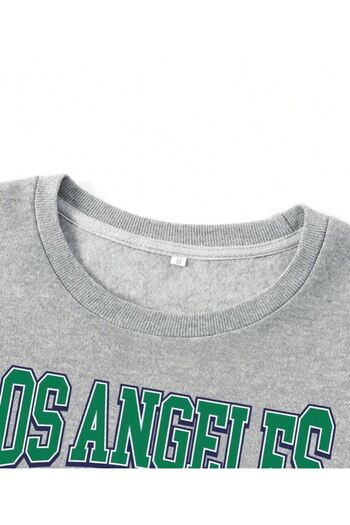 VBSVİBES ΓΚΡΙ ΠΟΔΗΛΑΤΟ Φούτερ Oversize LOS23